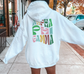 Alpha Phi Gamma Oversized Shirt, Groovy Sorority Sweatshirt , Alpha Phi Gamma Hoodie