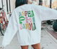 Alpha Phi Gamma Oversized Shirt, Groovy Sorority Sweatshirt , Alpha Phi Gamma Hoodie