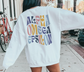 Alpha Omega Epsilon Oversized Shirt, Groovy Sorority Sweatshirt , Alpha Omega Epsilon Hoodie