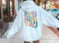 Alpha Sigma Tau Oversized Shirt, Groovy Sorority Sweatshirt , Alpha Sigma Tau Hoodie