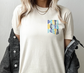 Delta Delta Delta Oversized Shirt, Groovy Sorority Sweatshirt , Delta Delta Delta Hoodie, Tri Delta Shirt