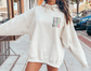 Delta Zeta Oversized Shirt, Groovy Sorority Sweatshirt , Delta Zeta Hoodie, DeeZee, DZ, Delta Zeta Shirt