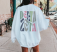 Delta Zeta Oversized Shirt, Groovy Sorority Sweatshirt , Delta Zeta Hoodie, DeeZee, DZ, Delta Zeta Shirt