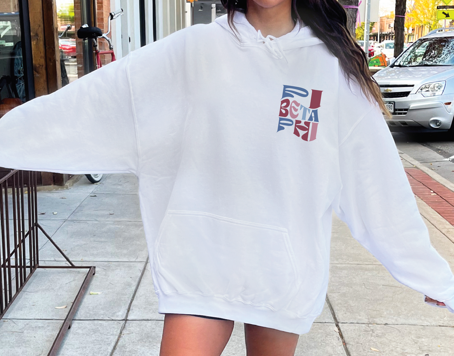 Pi Beta Phi Oversized Shirt, Groovy Sorority Sweatshirt , Pi Beta Phi Hoodie, A CHI O Sorority, Pi Beta PhiSorority Shirt, Pi Phi shirt