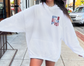 Pi Beta Phi Oversized Shirt, Groovy Sorority Sweatshirt , Pi Beta Phi Hoodie, A CHI O Sorority, Pi Beta PhiSorority Shirt, Pi Phi shirt