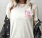 Phi Mu Oversized Shirt, Groovy Sorority Sweatshirt , Phi Mu Hoodie, Phi Mu Sorority, Phi Mu shirt