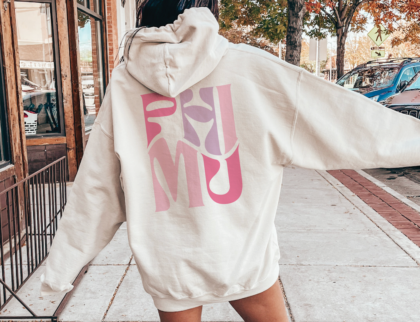 Phi Mu Oversized Shirt, Groovy Sorority Sweatshirt , Phi Mu Hoodie, Phi Mu Sorority, Phi Mu shirt