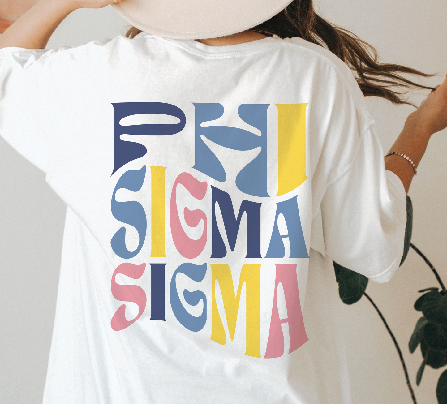 Phi Sigma Sigma Oversized Shirt, Groovy Sorority Sweatshirt , Phi Sigma Sigma Hoodie, Phi Sigma Sigma Sorority Shirt, Phi Sig Shirt