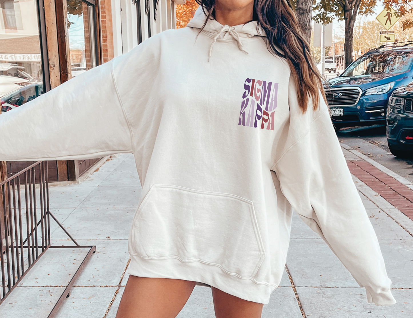 Sigma Kappa Oversized Shirt, Groovy Sorority Sweatshirt , Sigma Kappa Hoodie, Sigma Kappa Sorority Shirt