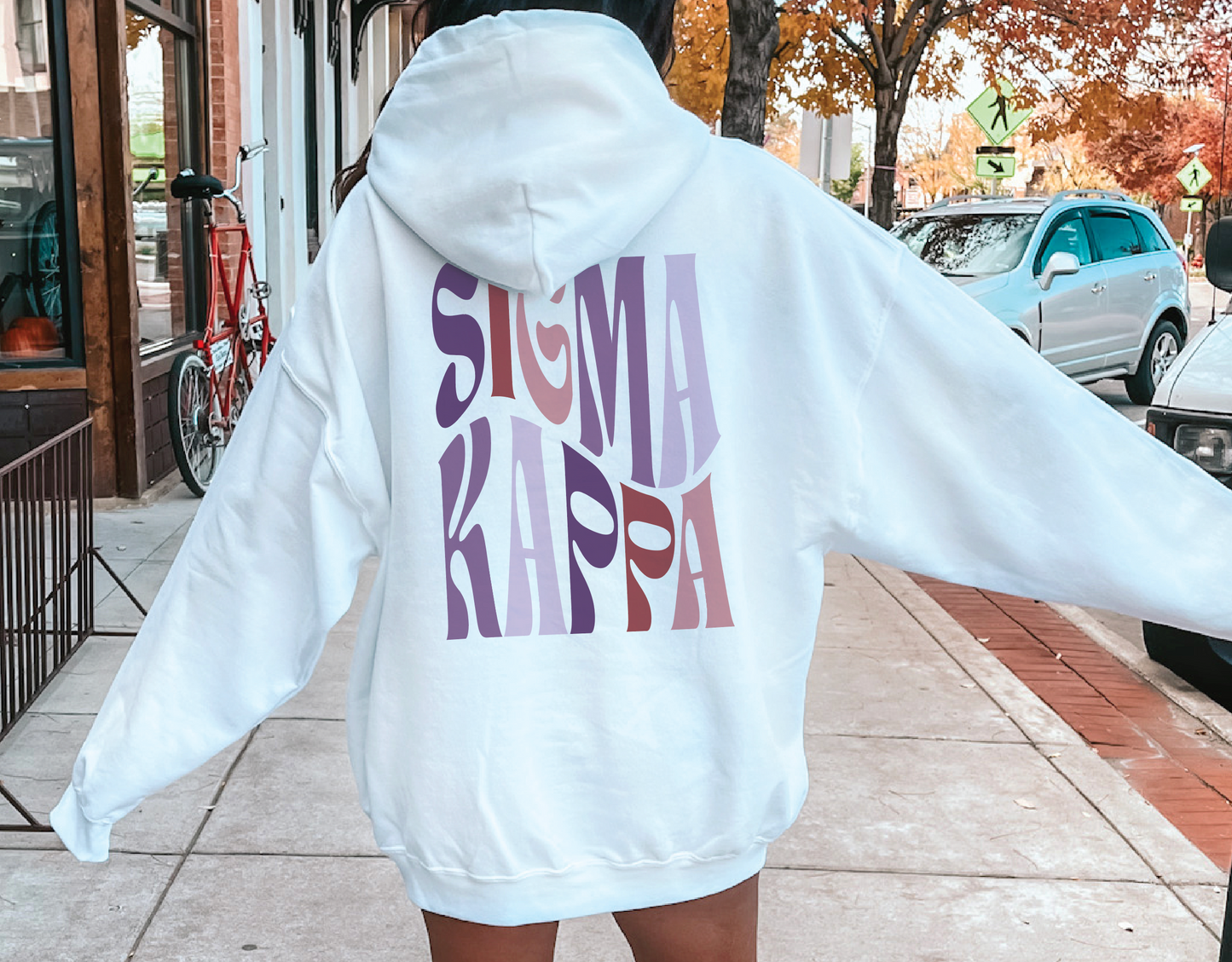 Sigma Kappa Oversized Shirt, Groovy Sorority Sweatshirt , Sigma Kappa Hoodie, Sigma Kappa Sorority Shirt