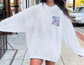 Sigma Sigma Sigma Oversized Shirt, Groovy Sorority Sweatshirt , Tri Sigma Hoodie, Tri Sig Sorority Shirt