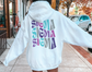 Sigma Sigma Sigma Oversized Shirt, Groovy Sorority Sweatshirt , Tri Sigma Hoodie, Tri Sig Sorority Shirt