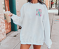 Zeta Tau Alpha Oversized Shirt, Groovy Sorority Sweatshirt , ZTA sorority shirt, Zeta Tau Alpha Hoodie, Zeta Sorority Shirt